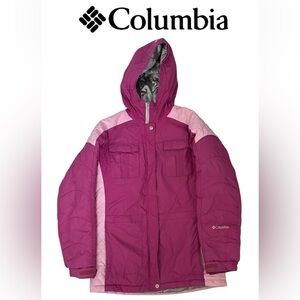 YOUTH COLUMBIA WINTER COAT PINK SKI JACKET